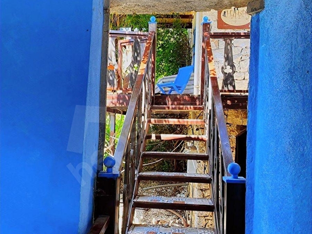 Kaş Çukurbağ da ortaçağ tarzında inşaa edilmiş sıradışı villa - Görsel 13