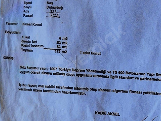 Kaş Çukurbağ da ortaçağ tarzında inşaa edilmiş sıradışı villa - Görsel 5