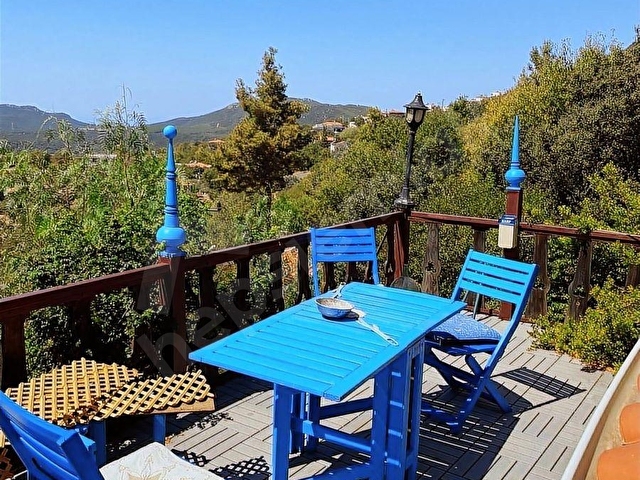 Kaş Çukurbağ da ortaçağ tarzında inşaa edilmiş sıradışı villa - Görsel 19