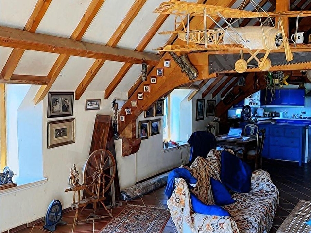 Kaş Çukurbağ da ortaçağ tarzında inşaa edilmiş sıradışı villa - Görsel 29