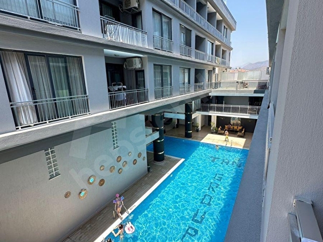 2043 REZİDANSTA 2+1 SATILIK DAİRE ARA KAT HAVUZ MANZARALI - Görsel 14