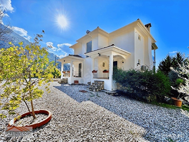 Fethiye Üzümlüde Satılık Büyük Bahçeli Villa - Görsel 6