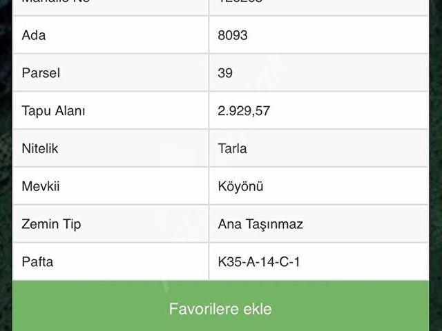 ÖZKAN GROUPTAN BARSAMADA SATILIK TEK TAPU TARLA - Görsel 3