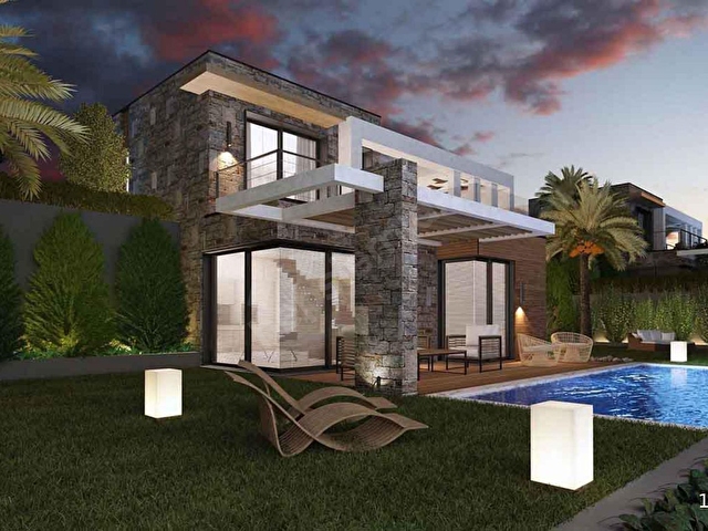 Bodrum Gumusluk Satilik 3 1 Bahceli Villa 119418 30 Hurriyet Emlak