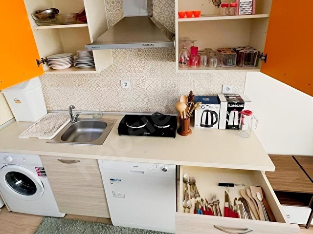 ÇALIŞKANLAR GYODAN 17 EYLÜLDE FULL EŞYALI KİRALIK 1+1 DAİRE - Görsel 5