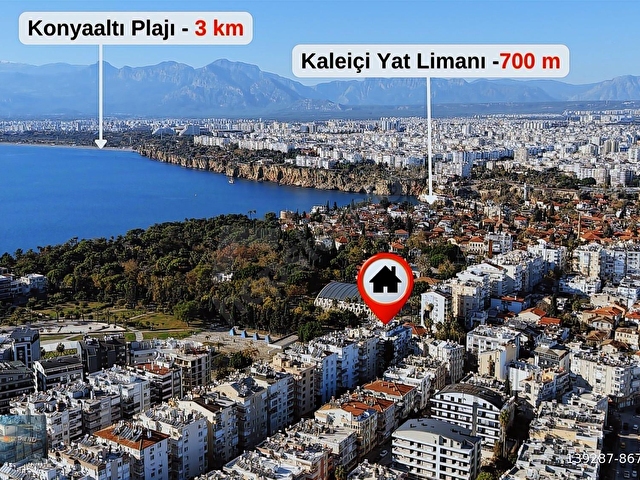 ANTALYA MURATPAŞA IŞIKLAR CD.DE-SATILIK 2+1-ASANSÖRLÜ-ARAKAT - Görsel 2