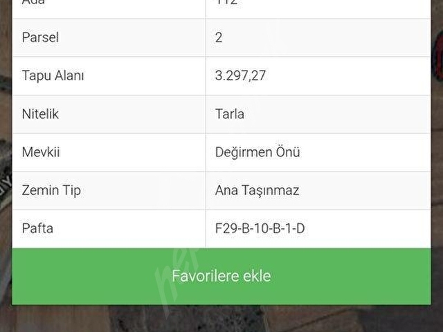 ADAY EMLAK TAN EFLANİ ALOĞLU MAH.DE 3,297 M2 TARLA SATILIK - Görsel 11