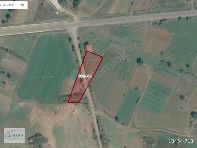Datça Kızlanaltında imar planı içinde 226 m2 tarla hissesi - Görsel 5