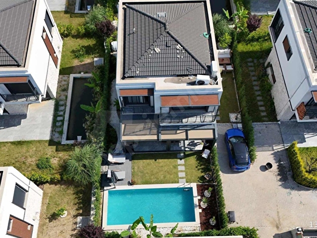 KUŞADASI GÜZELÇAMLI MÜSTAKİL ÖZEL HAVUZLU 4+1 GENİŞ VİLLA - Görsel 3