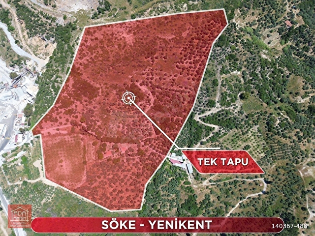 Söke de imara yakın geniş yatırımlık arazi - Görsel 25