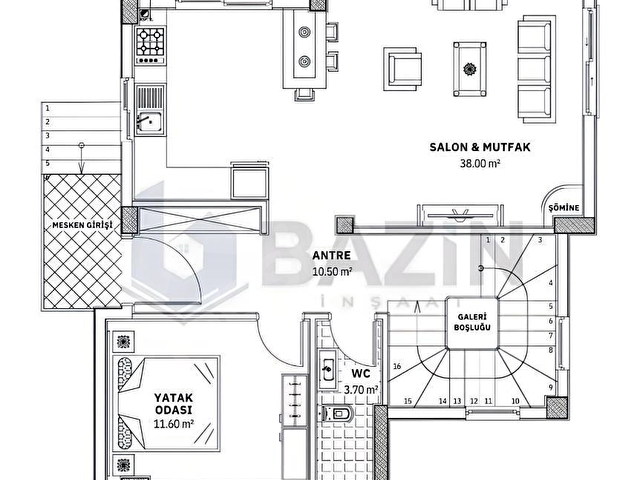 Didim Akyeniköyde Satılık Villa İmarlı Arsa Projesi Hazır! - Görsel 11
