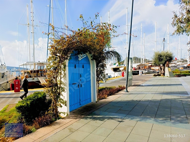 Bodrum Marina Yıllık Kiralık Eşyalı Modern Daire - Görsel 9