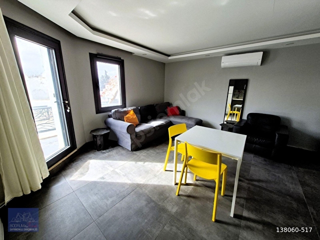 Bodrum Marina Yıllık Kiralık Eşyalı Modern Daire - Görsel 7