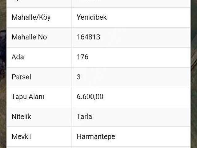 DÖNERTAŞ EMLAKTAN MALKARA YENİDİBEK SATILIK TARLA - Görsel 8