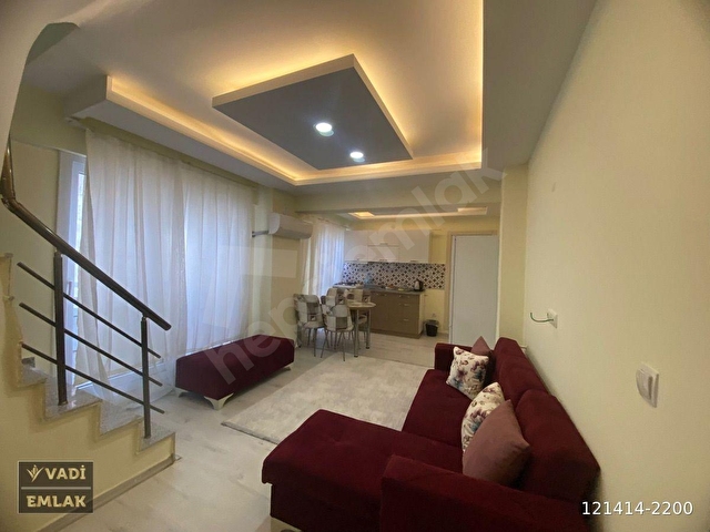 KUŞADASI DAVUTLARDA FUL EŞYALI KİRALIK DUBLEKS DAİRE - Görsel 4
