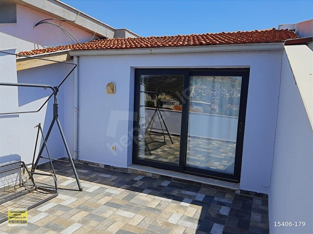 SIĞACIKTA NADİR BULUNAN DENİZ MANZARALI 85m2 2+1 ÇATI DUBLEKS - Görsel 30