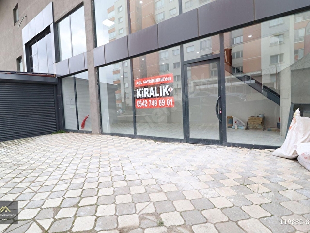 AÇIL GAYRİMENKULDEN SÜVARİ MAH. MASRAFSIZ 90 m² KİRALIK DÜKKAN!!