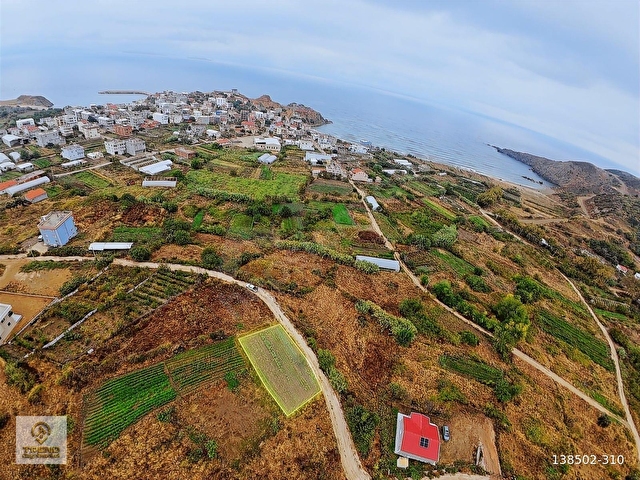 SAHİLYENİCEDE KÖY İÇİ 407 M2 FULL DENİZ MANZARALI SATILIK ARAZİ - Görsel 2