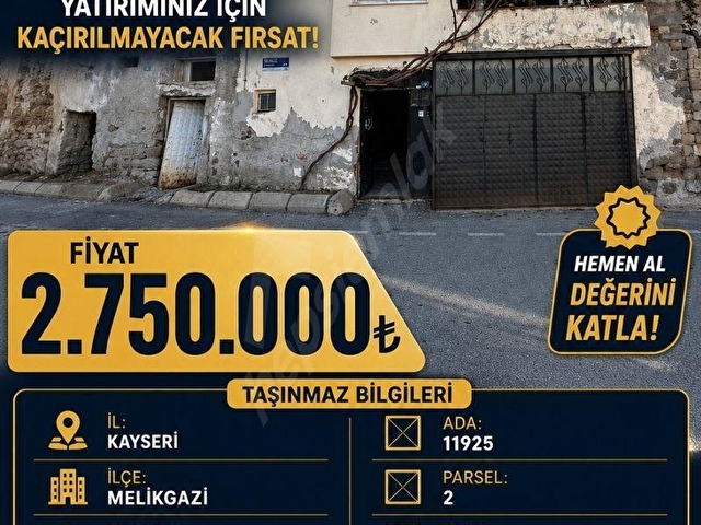 🏡 Kayseri Melikgazi Kıranardında Manzaralı Kargir Ev – Yatırıma ve Oturuma Uygun! - Görsel 7