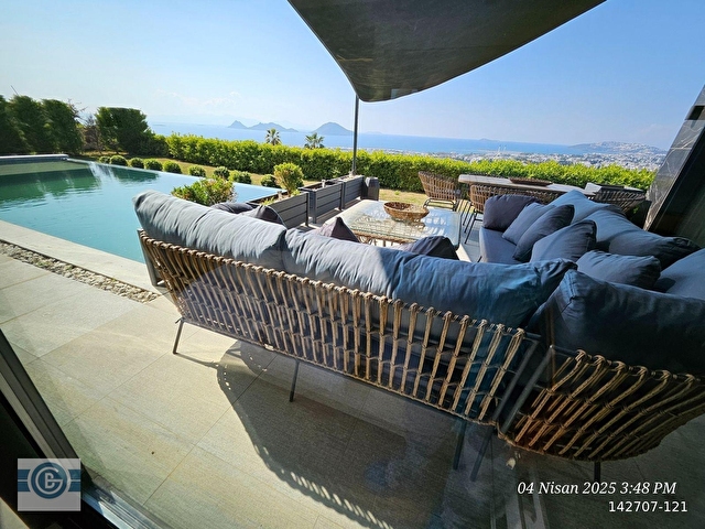 BoDRuM BÜYÜLEYİCİ MANZARA * ULTRA LÜKS * ÖZEL HAVUZ *BÜYÜK BAHÇE - Görsel 19