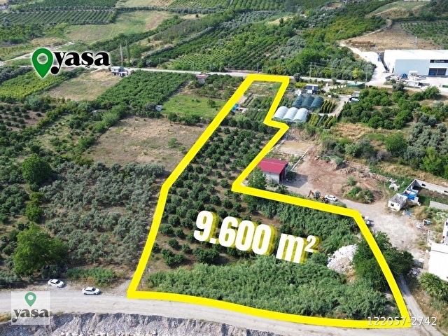 MERSİN TOROSLAR KARAİSALİ 9600 M2 YATIRIM DEĞERİ YÜKSEK PARSEL