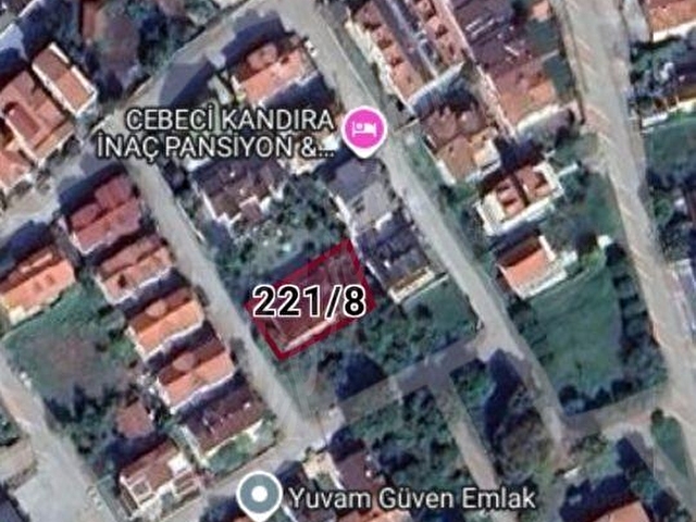 Kandıra Cebecide 512 m2 yatırımlık imarlı Satılık Arsa!!