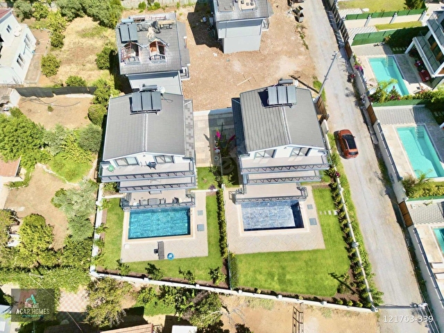 FETHİYE ÇİFTLİKTE 355 M2 ARSA İÇİNDE SIFIR 4+1 HAVUZLU VİLLA - Görsel 4