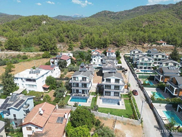 FETHİYE ÇİFTLİKTE 355 M2 ARSA İÇİNDE SIFIR 4+1 HAVUZLU VİLLA - Görsel 6