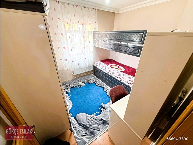 GÖKÇE EMLAKTAN MERKEZDE 3+1 GENİŞ OTURUMLU ÇİFT BALKONLU DAİRE - Görsel 19