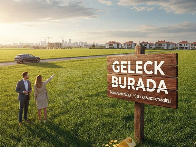 322 M2 İMAR SINIRINDA TARLA - Görsel 18