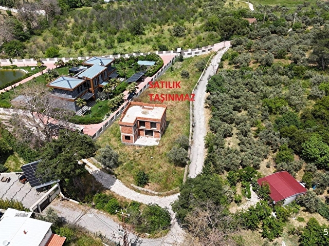 Kemalpaşada 180m2 Natamam Satılık Bahçeli Müstakil Villa - Görsel 28