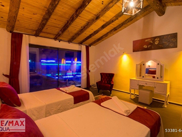 KAŞ BEZİRGANDA 2+1 YAN YANA SATILIK 2 MÜSTAKİL VILLA EN/RU/DE - Görsel 17