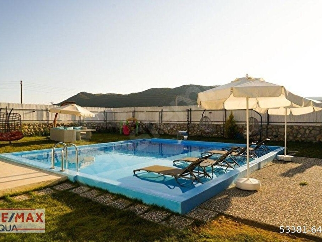 KAŞ BEZİRGANDA 2+1 YAN YANA SATILIK 2 MÜSTAKİL VILLA EN/RU/DE - Görsel 8