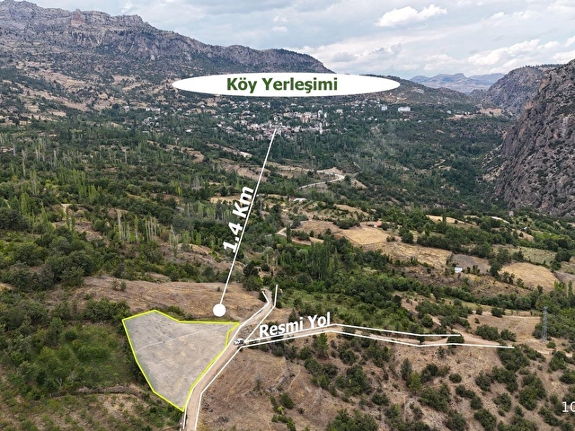 KARAMAN / SARIVELİLER / GÖKTEPE-GÜLPAZAR MAHALLESİNDE 1.701 m² MÜSTAKİL TARLA - Görsel 3
