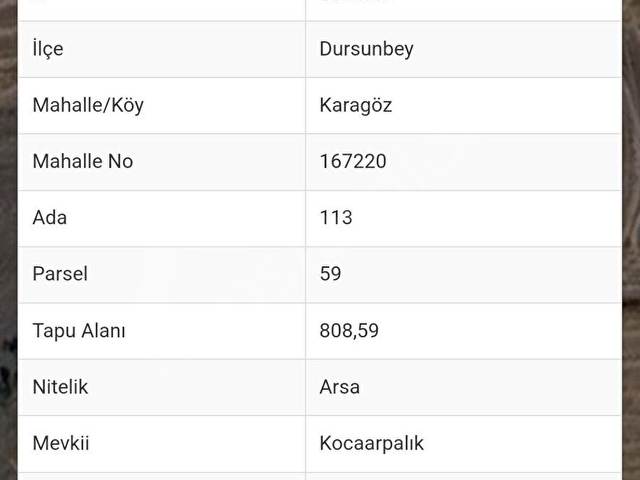 🚨 DURSUNBEYDE 808 M² İMARLI HARİKA ARSA 🚨 - Görsel 4