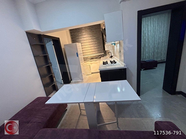 CEBECİ SİYASAL FAKÜLTE YANINDA KİRALIK EŞYALI YENİ YAPILI DAİRE - Görsel 3