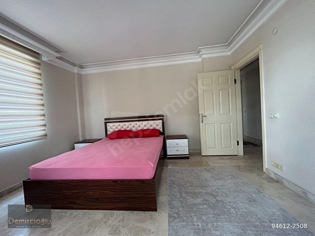 CİKCİLLİDE HAVUZLU SİTE İÇİNDE FULL EŞYALI 2+1 KİRALIK DAİRE - Görsel 12