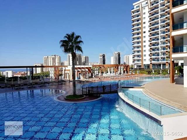 ALANYA MAHMUTLARDA HEM DENİZ HEM HAVUZ MANZARALI 2+1 SATILIK MUHTEŞEM RESIDENCE - Görsel 18