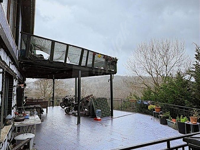 ŞİLE AĞVA GÖÇEDE ORMAN MANZARALI HAVUZLU TAŞ MÜSTAKİL VİLLA - Görsel 30