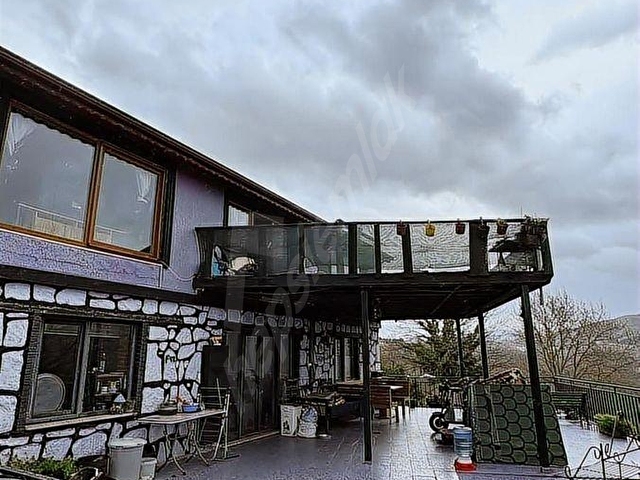 ŞİLE AĞVA GÖÇEDE ORMAN MANZARALI HAVUZLU TAŞ MÜSTAKİL VİLLA - Görsel 19