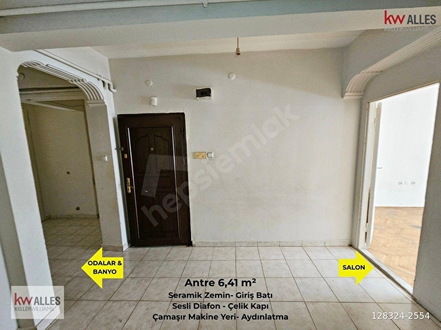 KW ALLESTEN AKARBAŞI PİLOT SOKAKTA ARA KAT DOĞU&BATI ÇİFT CEPHE 2+1 KİRALIK DAİRE - Görsel 9