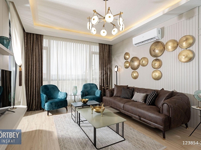 İNŞAAT FİRMASINDAN VİLLA KONFORUNDA 25M2 BAHÇELİ LÜX 2+1 DAİRE - Görsel 7
