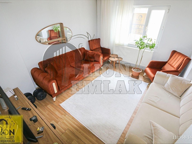 LION EMLAKTAN 17 EYLÜLDE AVM YAKINI ÇİFT BALKONLU SATILIK 2+1 DAİRE - Görsel 4