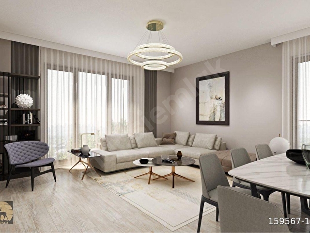 GİGA ÇANKAYA SİTESİNDE 3.KATTA SIFIR 3+1 LÜKS DAİRE - Görsel 11