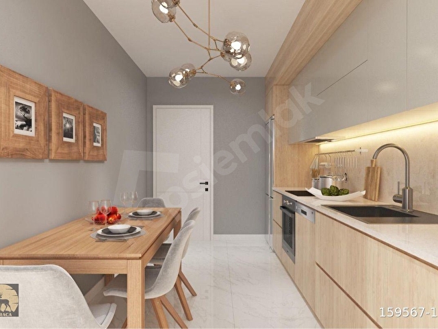 GİGA ÇANKAYA SİTESİNDE 3.KATTA SIFIR 3+1 LÜKS DAİRE - Görsel 14