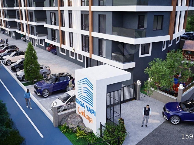 GİGA ÇANKAYA SİTESİNDE 3.KATTA SIFIR 3+1 LÜKS DAİRE - Görsel 2