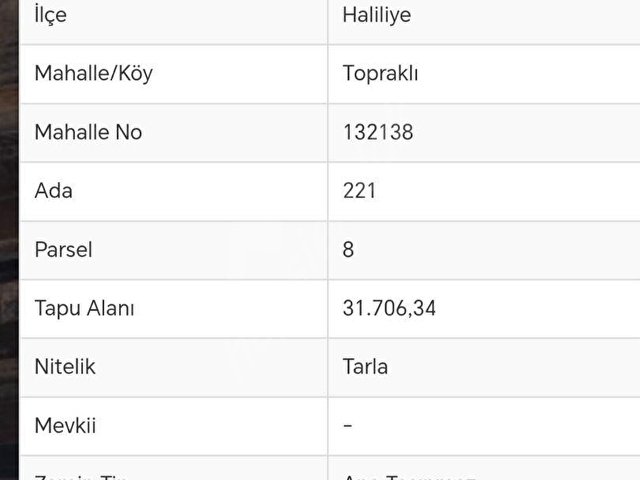 GAP HAVZASINDA 156 DÖNÜM SATILIK TARLA | ELFARİS - Görsel 9