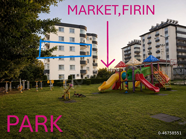 GÜNEY DENİZ SİTESİ (ARA KAT -ÇOÇUK PARKI-HAVUZ - MARKET - FIRIN)