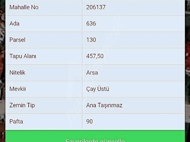 .YARENLER EMLAK TAN. A. gazi mahalesinde satilik 230.m2. Arsa. - Görsel 10