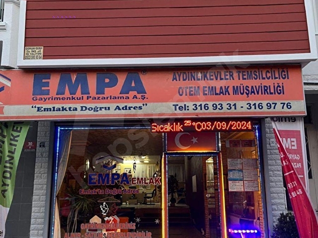 EMPA AYDINLIKEVLERDEN SATILIK HER İŞE UYGUN SATILIK DÜKKAN - Görsel 2